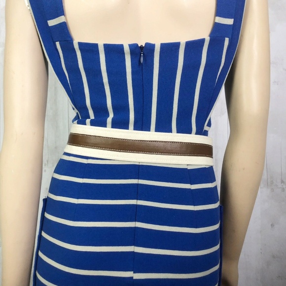 ❌SOLD❌ [Tracy Reese] Striped Pockets Sheath Dress - Picture 6 of 8